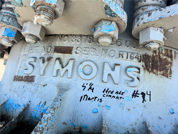 Symons-nordberg 4-1/4' Sh Cone Crusher)